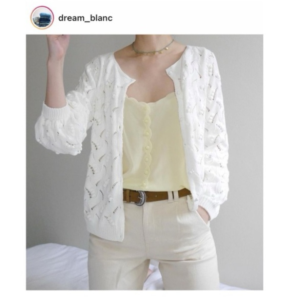 Sézane Marthe Jumper in Ecru (Size S) - Picture 2 of 9